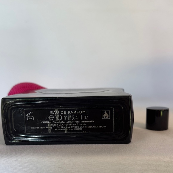 EMPTY BOTTLE VICTORIA’S SECRET NOIR TEASE EAU DE PARFUM BLACK PINK WITH ATOMIZER - Picture 9 of 13